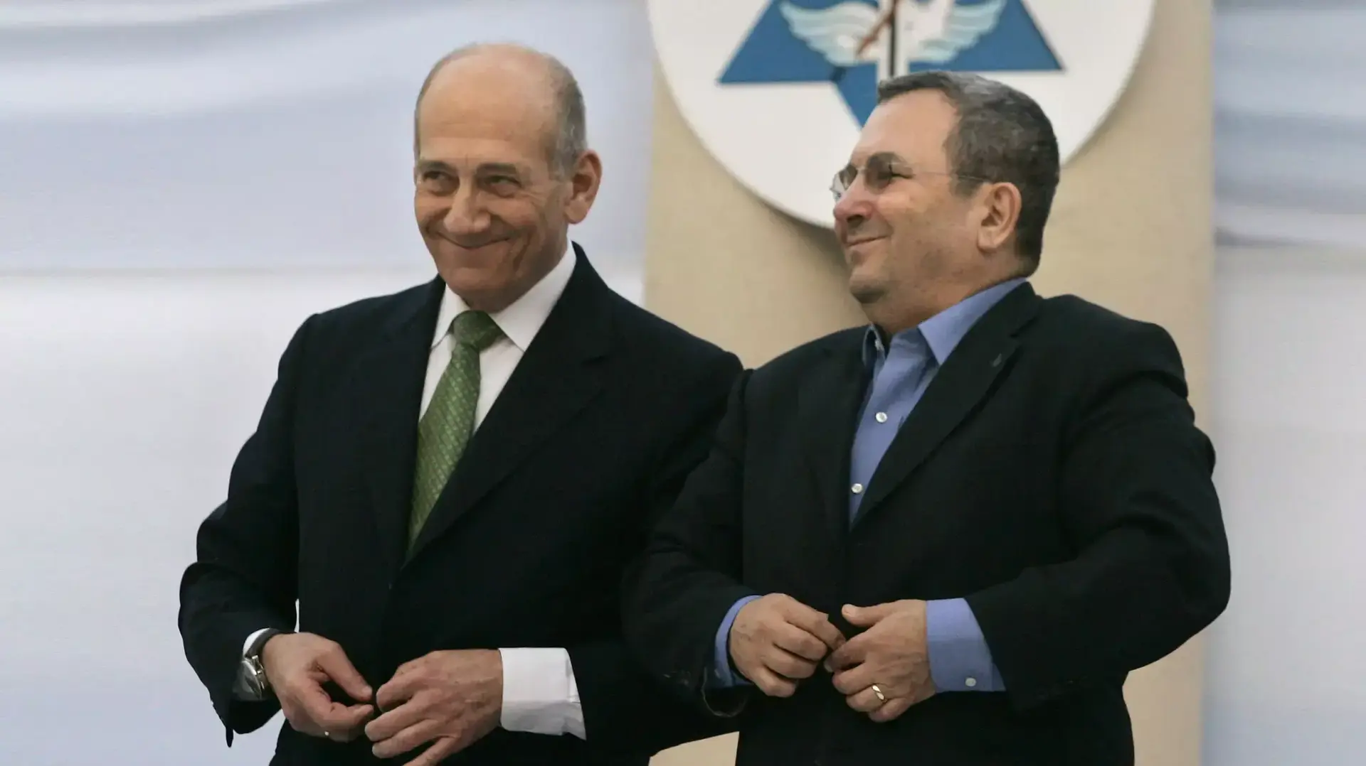 אהוד אולמרט ואהוד ברק