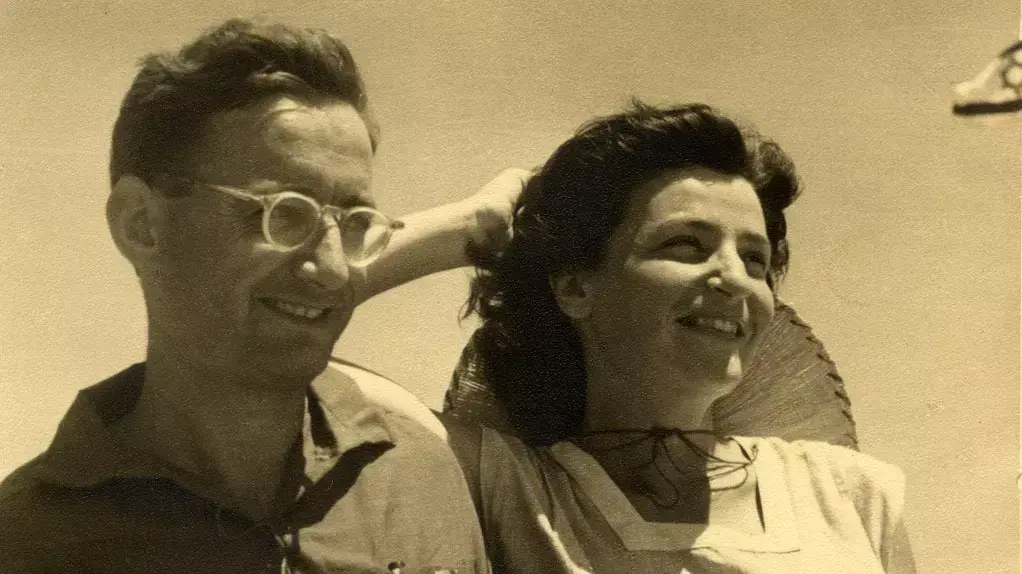 עזריה אלון בעצרת בשפיים, יולי1953 עזריה אלון בעצרת בשפיים, יולי1953