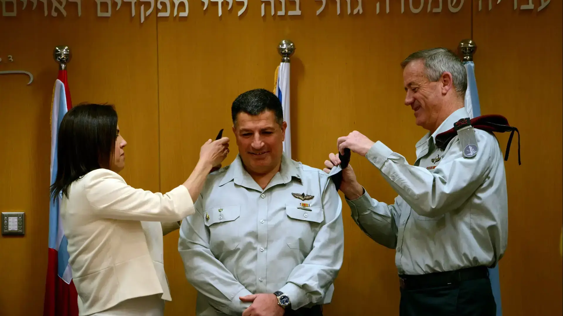 הענקת דרגת האלוף לתא"ל יואב (פולי) מרדכי. ינואר 2014 הענקת דרגת האלוף לתא"ל יואב (פולי) מרדכי. ינואר 2014