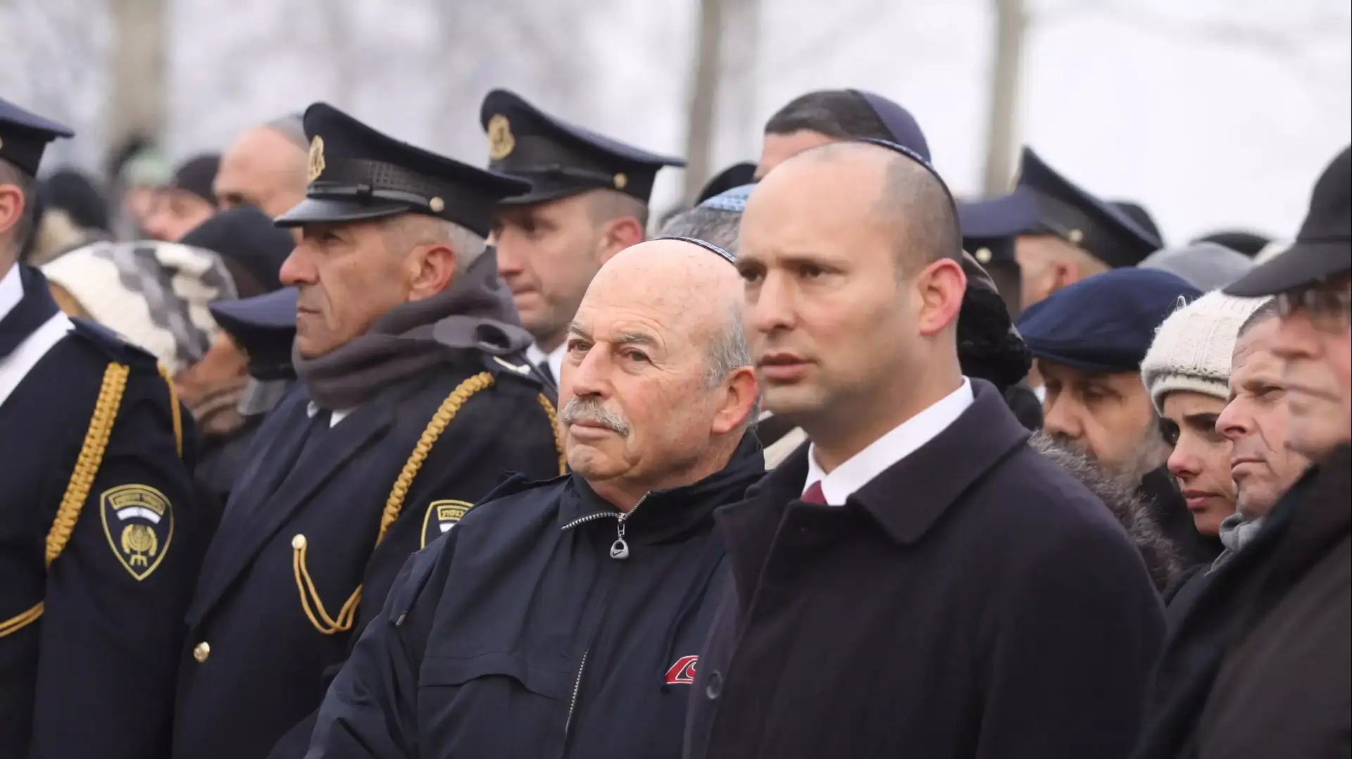 נפתלי בנט, בטקס יום השואה הבינלאומי שנערך במחנה אושוויץ בירקנאו, פולין, ינואר 2014