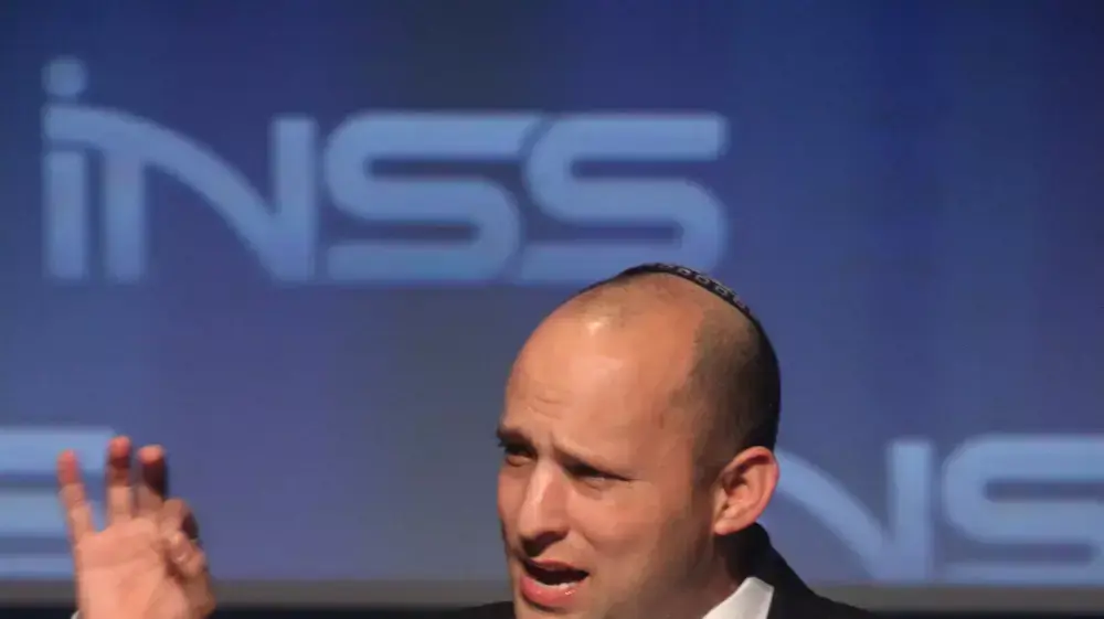 נפתלי בנט בכנס השנתי של המכון למחקרי ביטחון לאומי. ינואר 2014 נפתלי בנט בכנס השנתי של המכון למחקרי ביטחון לאומי. ינואר 2014