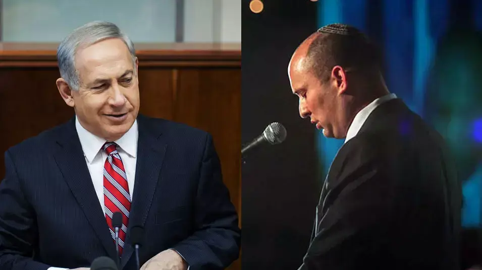 נפתלי בנט ובנימין נתניהו נפתלי בנט ובנימין נתניהו