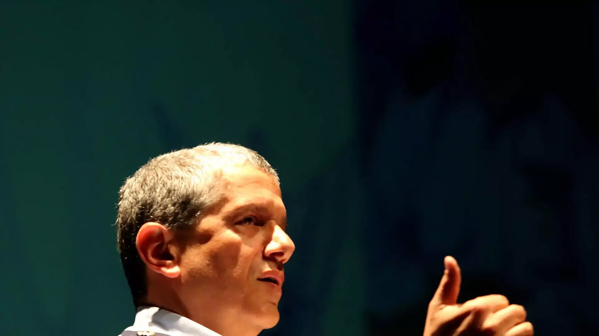 מפקד חיל האוויר, אלוף אמיר אשל, בכנס החלל הבינלאומי של מכון פישר וסוכנות החלל הישראלית במשרד המדע