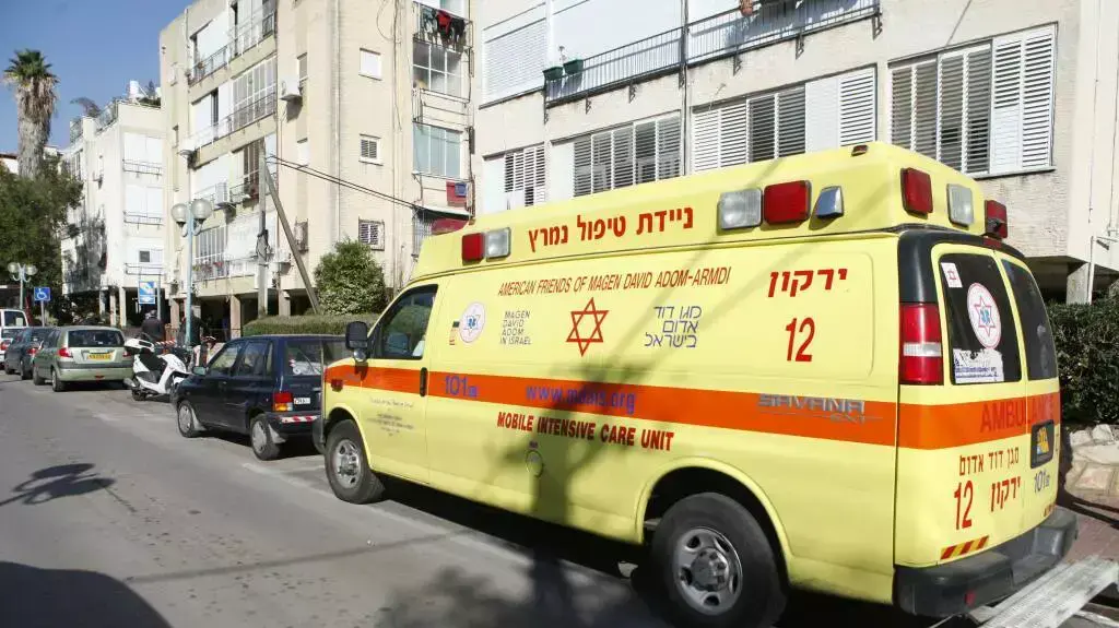 ניסה לתקן פנצ'ר ונמחץ למוות, הוד השרון. פברואר 2014