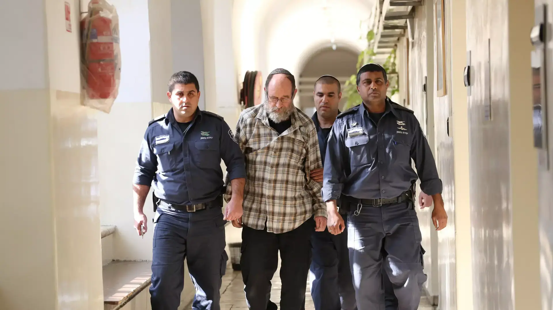 המדביר יוסי ברקן, שחשוד בגרימת מוות ברשלנות של בנות משפחת גרוס