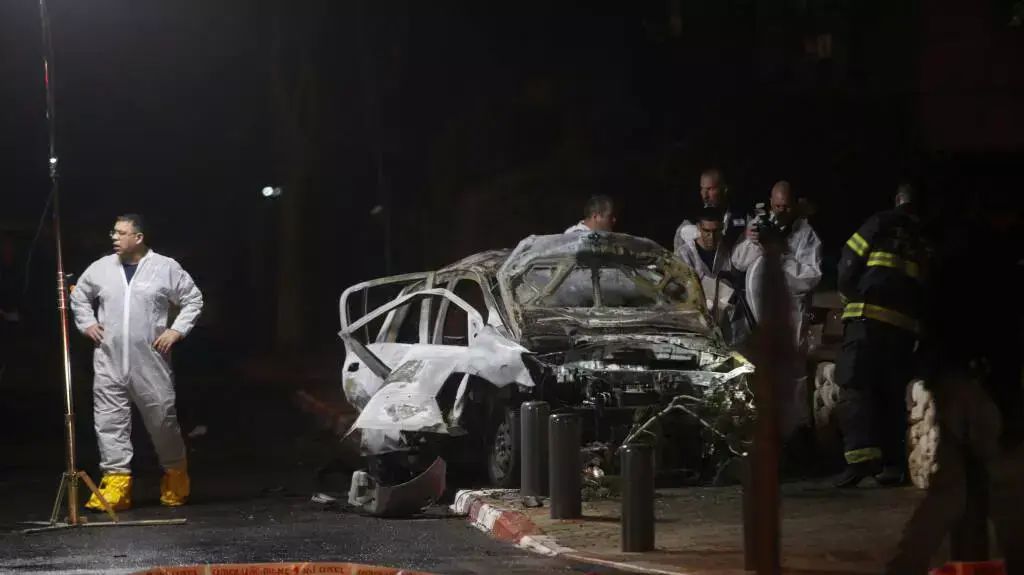 פיצוץ בכלי רכב בתל אביב, פברואר 2014 פיצוץ בכלי רכב בתל אביב, פברואר 2014