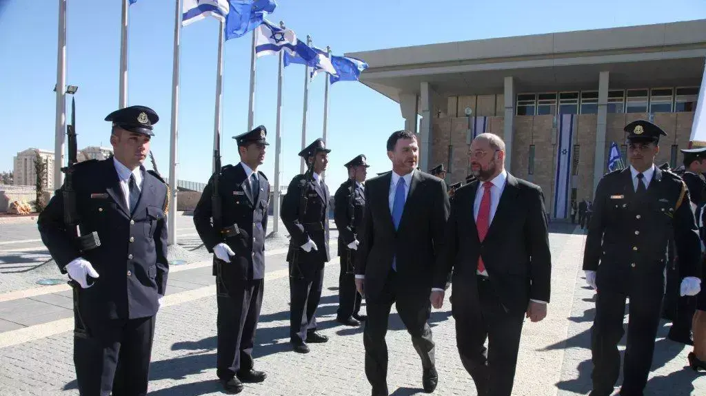 ביקור נשיא הפרלמנט האירופי מרטין שולץ בכנסת, ינואר 2014 ביקור נשיא הפרלמנט האירופי מרטין שולץ בכנסת, ינואר 2014