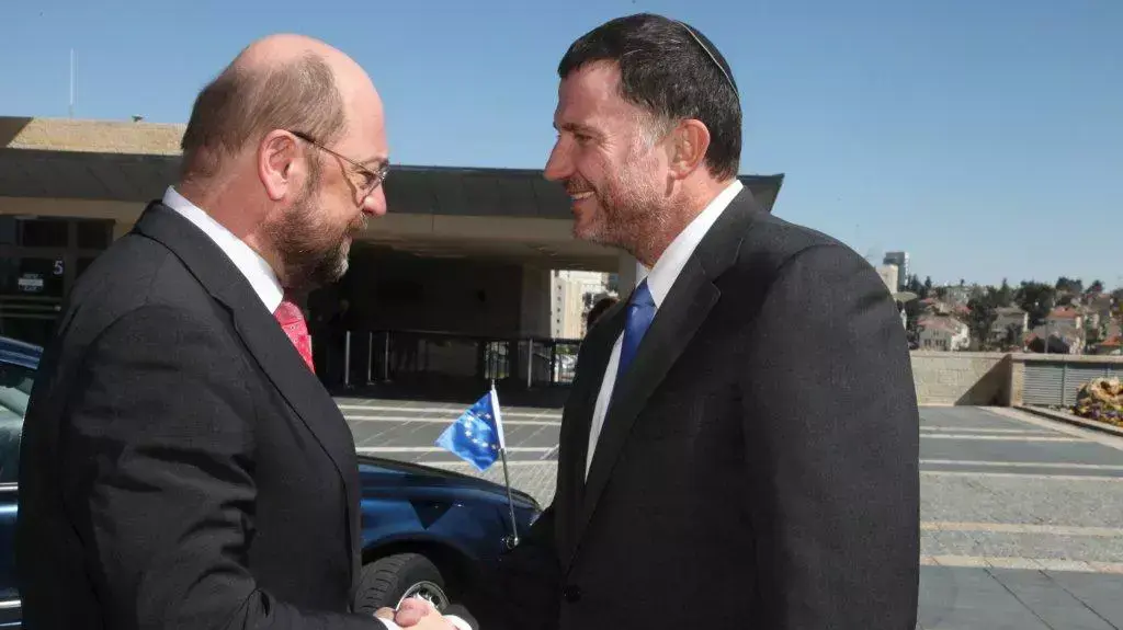 ביקור נשיא הפרלמנט האירופי מרטין שולץ בכנסת, ינואר 2014 ביקור נשיא הפרלמנט האירופי מרטין שולץ בכנסת, ינואר 2014