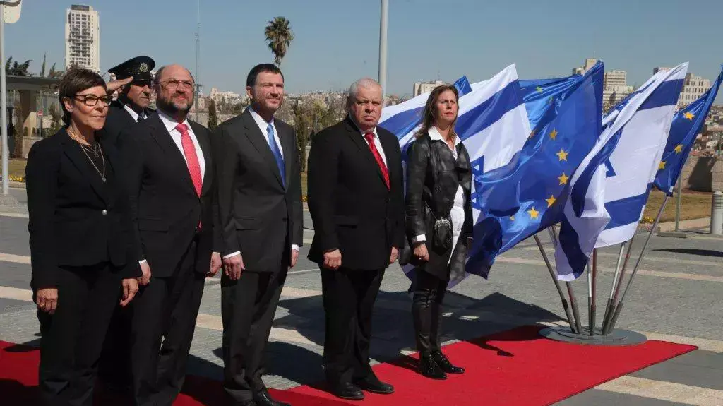 ביקור נשיא הפרלמנט האירופי מרטין שולץ בכנסת, ינואר 2014 ביקור נשיא הפרלמנט האירופי מרטין שולץ בכנסת, ינואר 2014