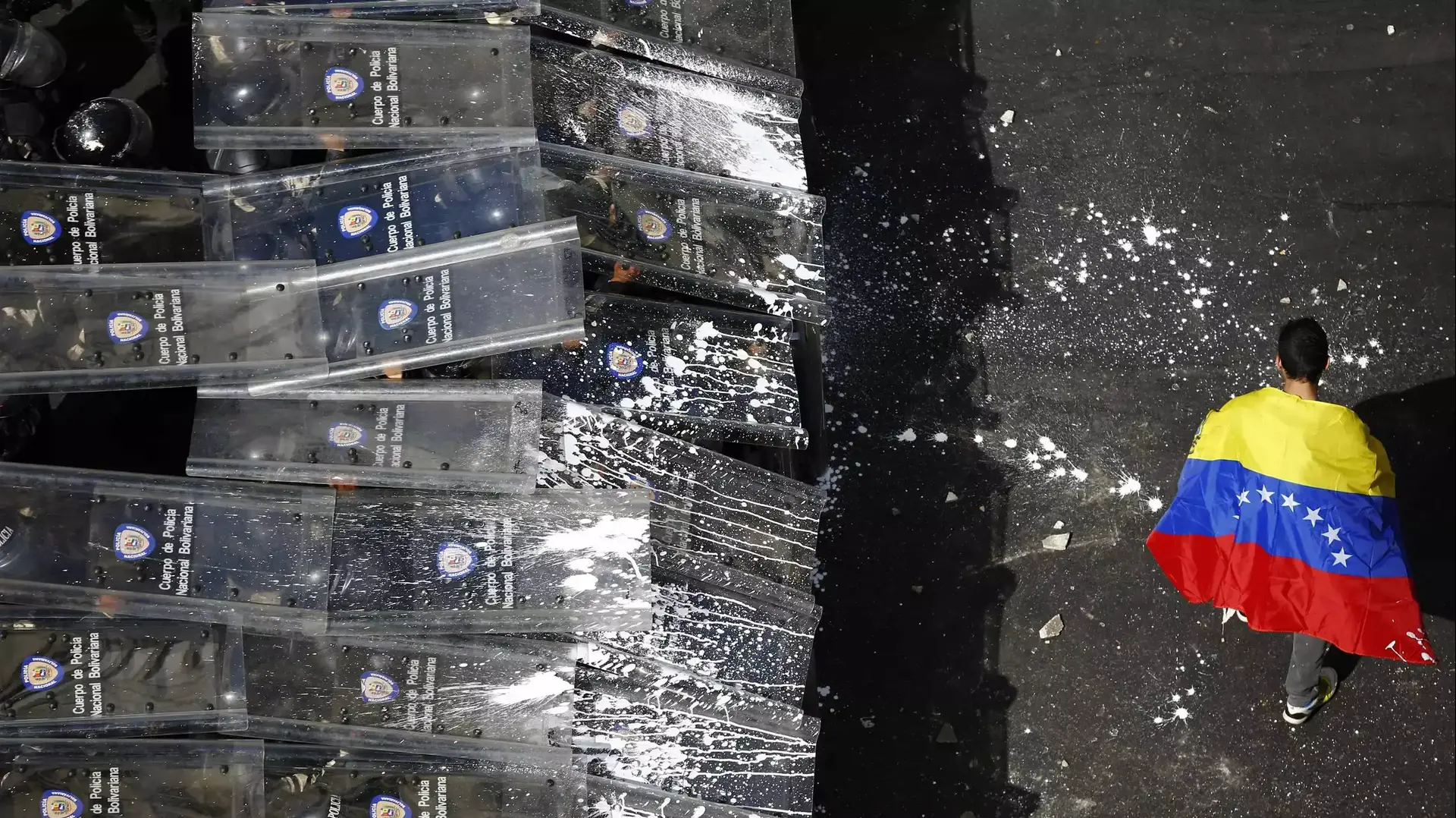 שני הרוגים בהפגנה של האופוזיציה בוונצואלה, פברואר 2014 שני הרוגים בהפגנה של האופוזיציה בוונצואלה, פברואר 2014