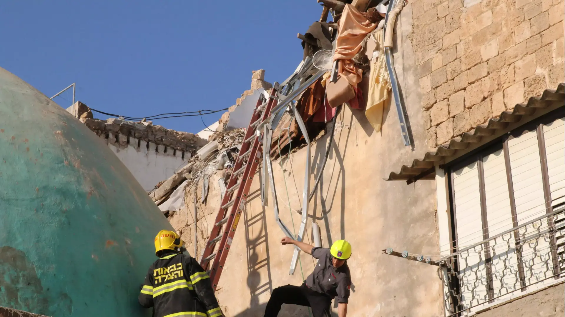 קריסת בניין בעכו בעקבות פיצוץ, פברואר 2014 קריסת בניין בעכו בעקבות פיצוץ, פברואר 2014