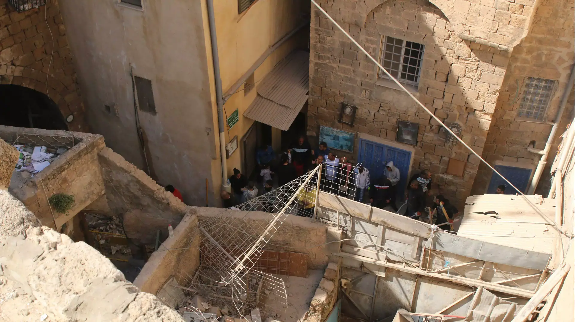 קריסת בניין בעכו בעקבות פיצוץ, פברואר 2014 קריסת בניין בעכו בעקבות פיצוץ, פברואר 2014
