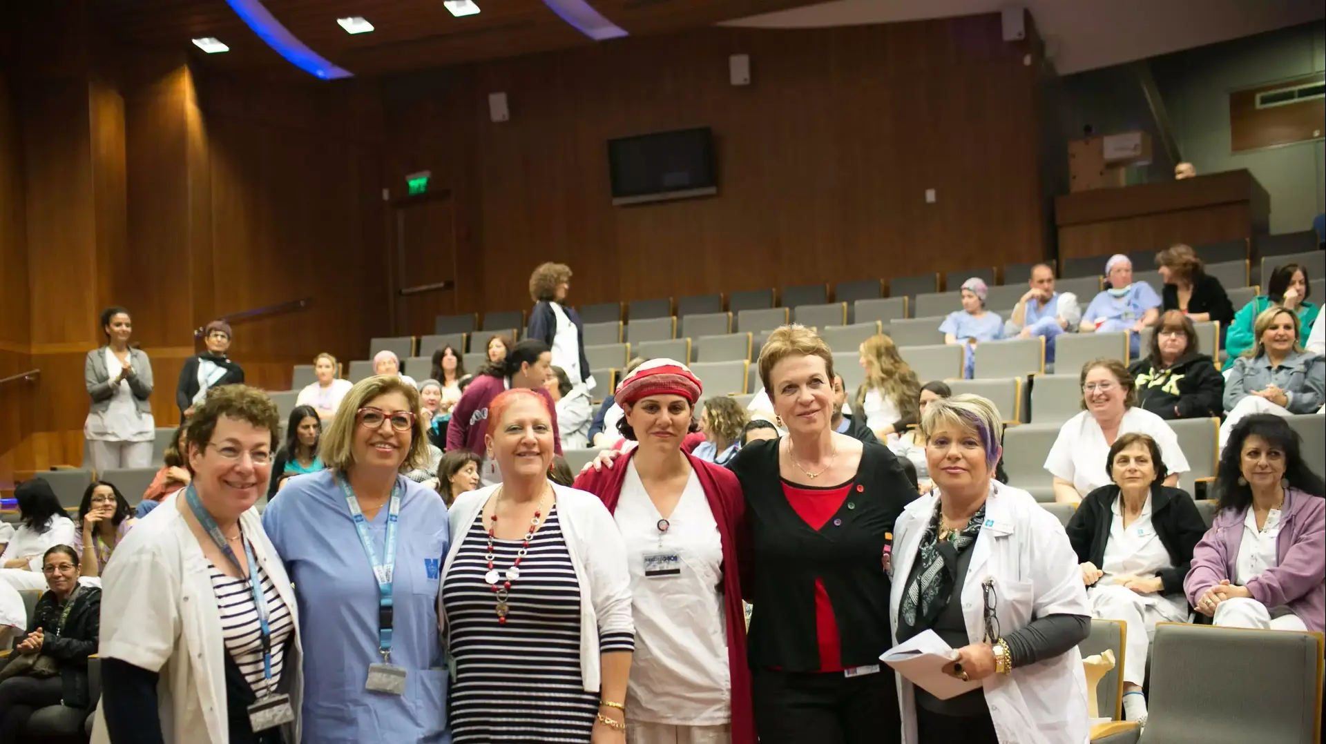 כינוס האחיות של הדסה לאחר סיום השביתה. פברואר 2014 כינוס האחיות של הדסה לאחר סיום השביתה. פברואר 2014
