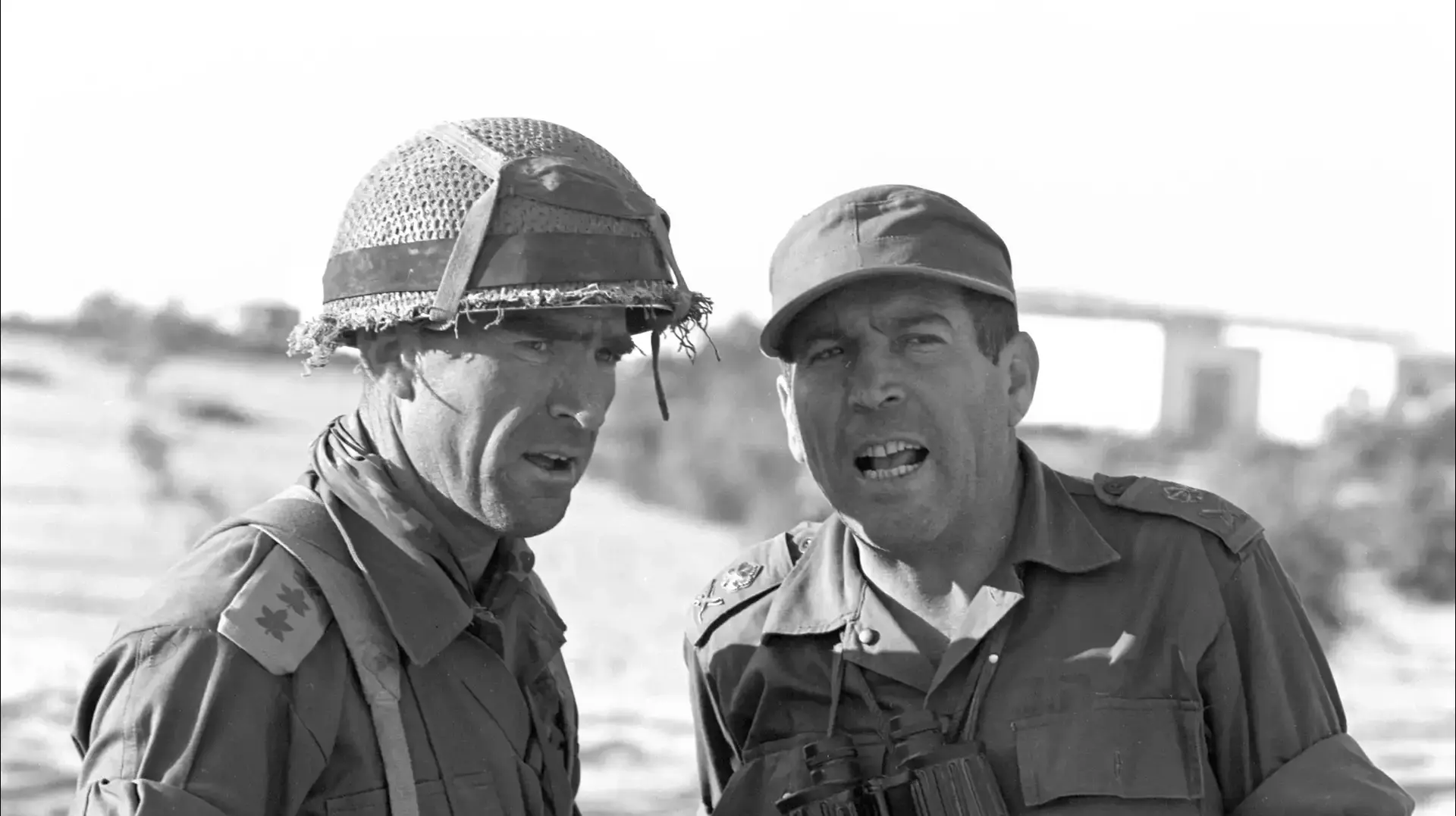 האלוף ישראל טל (טלי) והרמטכ"ל רפאל איתן (רפול) האלוף ישראל טל (טלי) והרמטכ"ל רפאל איתן (רפול)