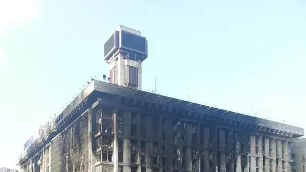 בית האיגודים המקצועיים בקייב, 21 בפברואר 2014 בית האיגודים המקצועיים בקייב, 21 בפברואר 2014