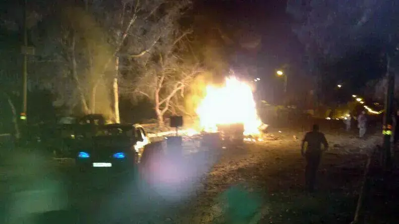 פיצוץ מכונית תופת באזור הרמל שבמזרח לבנון. 22 בפברואר 2014