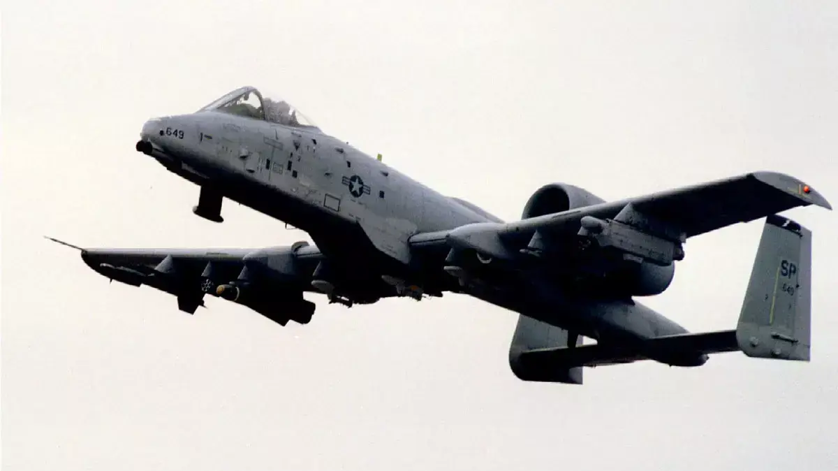 מטוס a-10 של חיל האוויר האמריקני מטוס a-10 של חיל האוויר האמריקני
