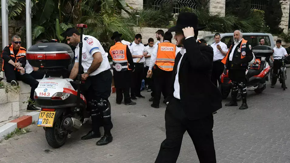 הכנות לקראת הפגנת החרדים בירושלים, פברואר 2014 הכנות לקראת הפגנת החרדים בירושלים, פברואר 2014
