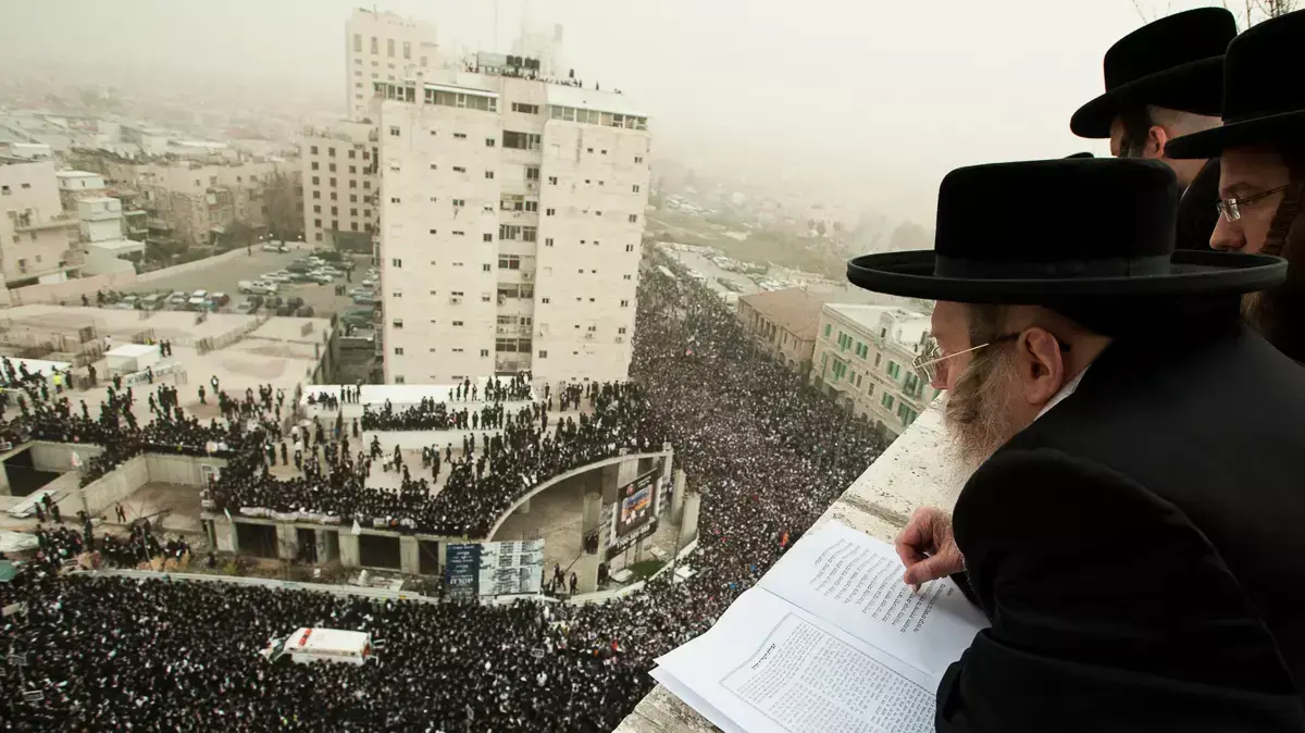 עצרת המיליון נגד חוק הגיוס, חרדים בבנייני האומה ירושלים. מרץ 2014 עצרת המיליון נגד חוק הגיוס, חרדים בבנייני האומה ירושלים. מרץ 2014