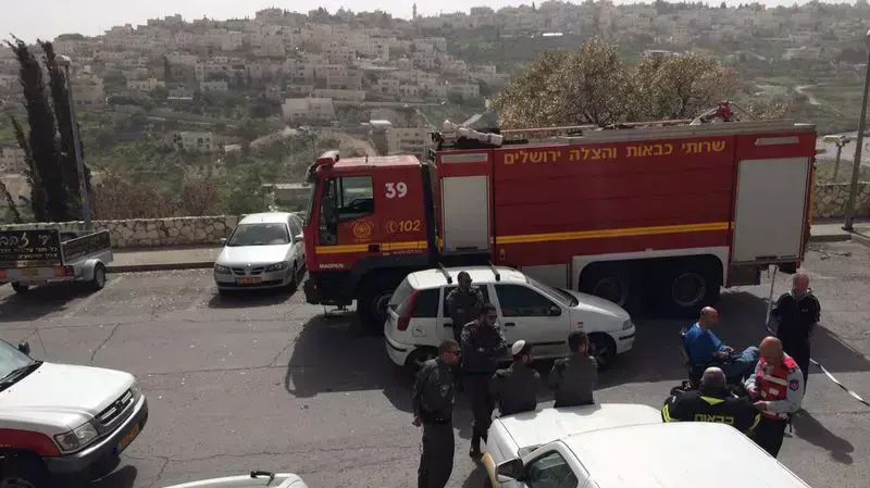 זירת דליפות הגז בירושלים, מרץ 2014 זירת דליפות הגז בירושלים, מרץ 2014