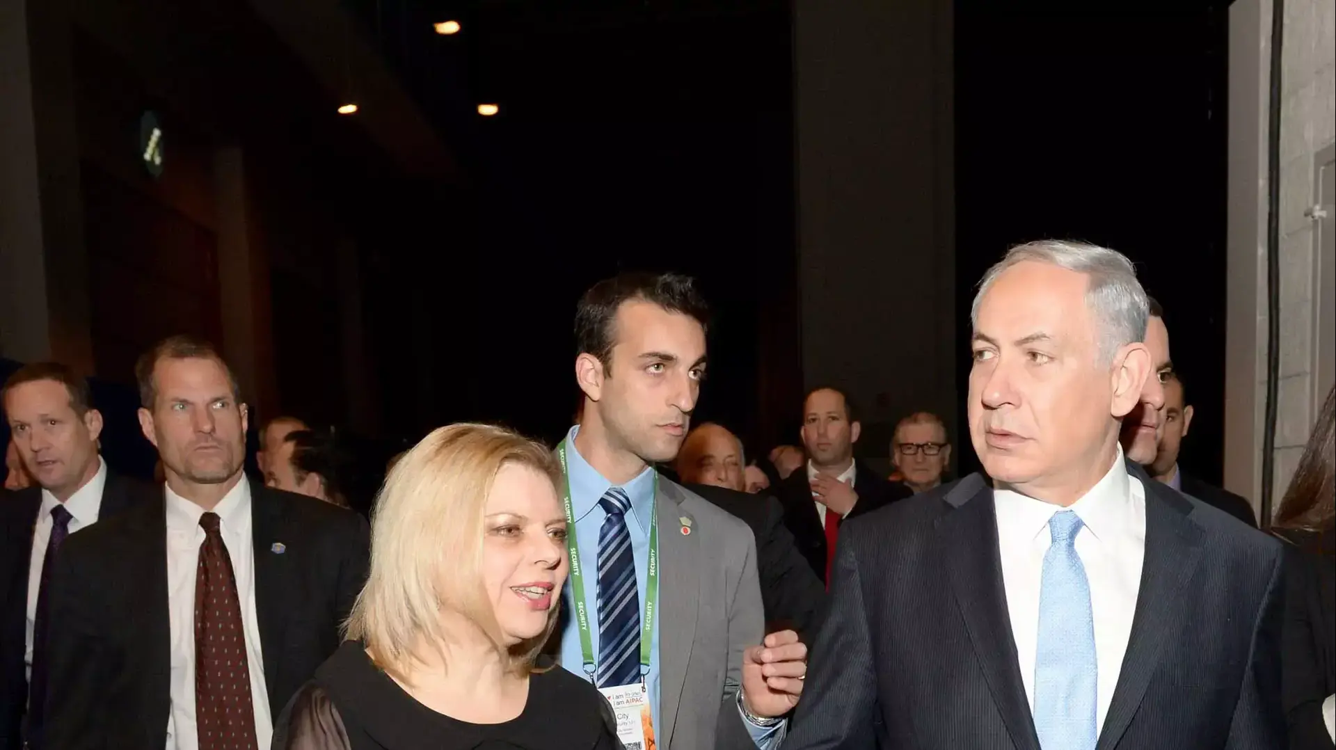 ראש הממשלה בנימין נתיניהו ורעייתו שרה בכנס אייפק בוושינגטון. מרץ 2014 ראש הממשלה בנימין נתיניהו ורעייתו שרה בכנס אייפק בוושינגטון. מרץ 2014