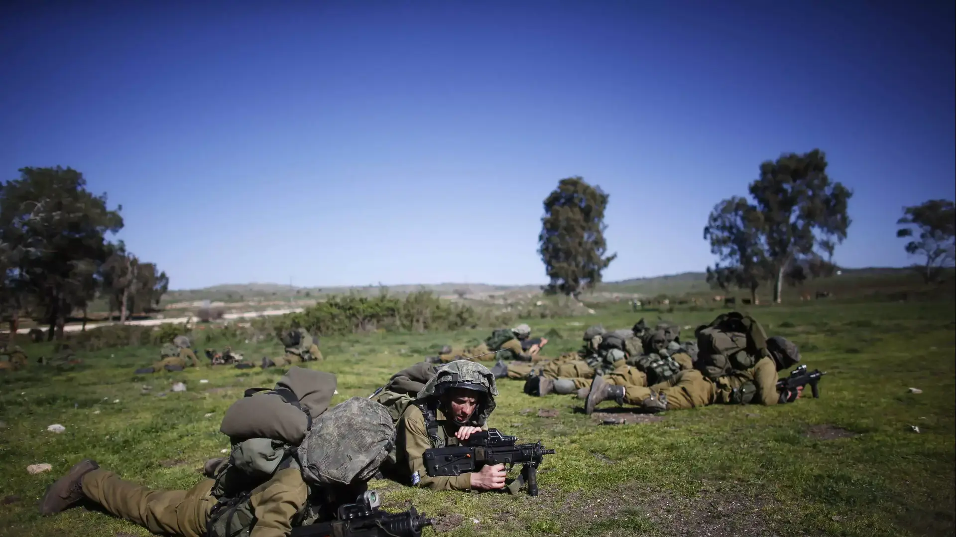 חיילי צה"ל באימון ברמת הגולן. מרץ 2014 חיילי צה"ל באימון ברמת הגולן. מרץ 2014