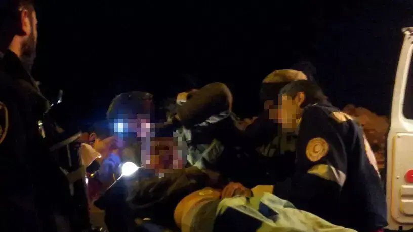 יידוי אבנים הערב ליד גבעת אסף, מרץ 2014 יידוי אבנים הערב ליד גבעת אסף, מרץ 2014