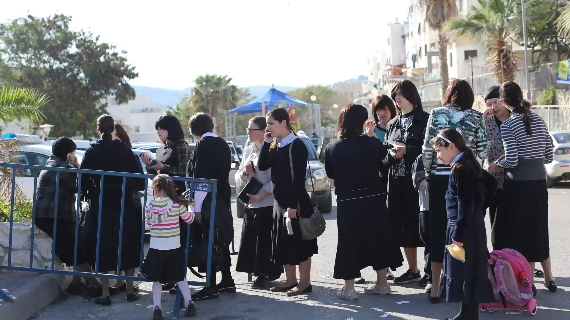 פתיחת הקלפיות בבחירות החוזרות בבית שמש, מרץ 2014