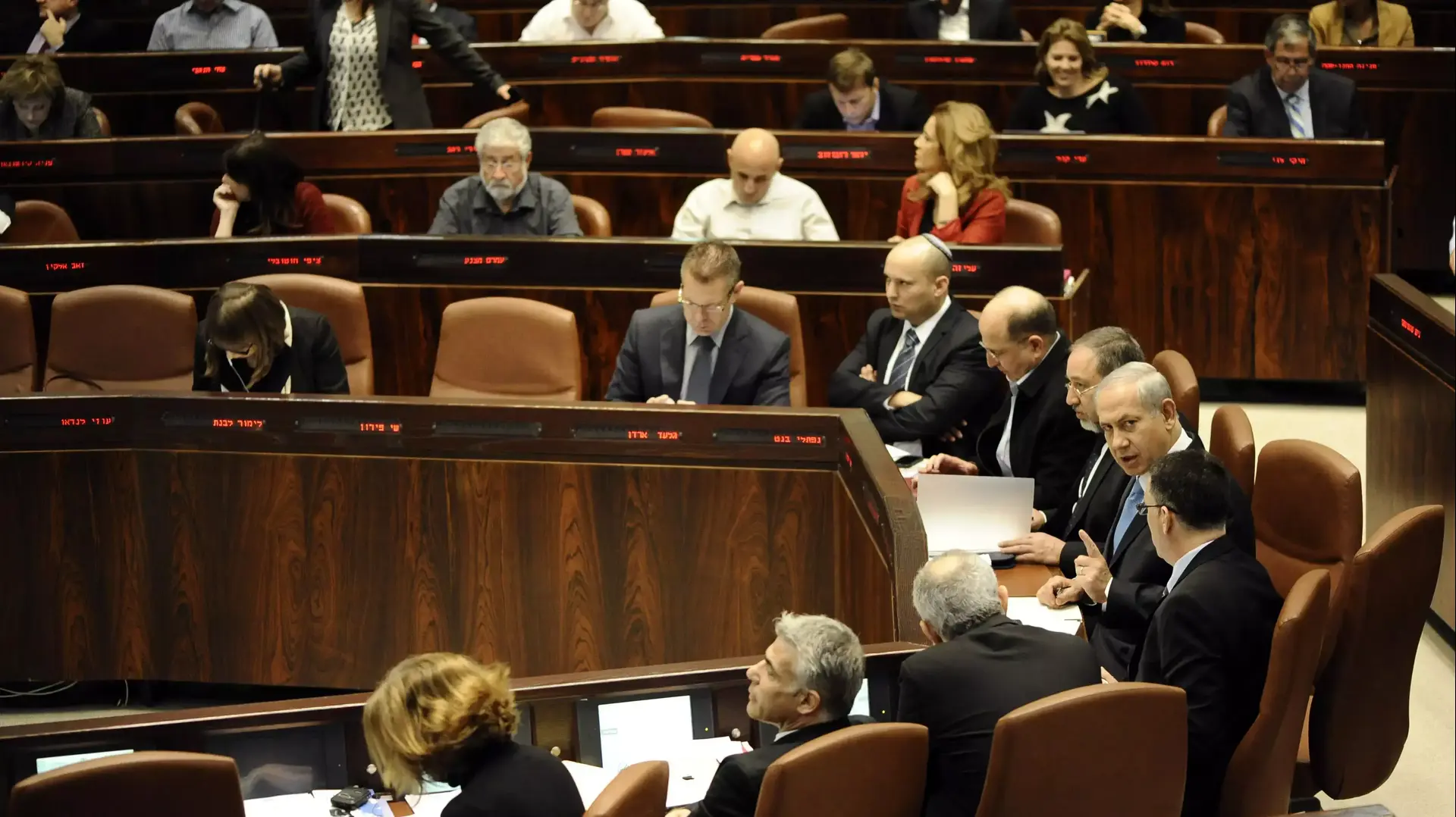 ההצבעה על חוק שירות לאומי אזרחי בכנסת, מרץ 2014