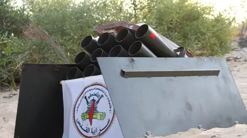 הג'יהאד האיסלאמי פרסם תמונות של משגרי הרקטות בעזה הג'יהאד האיסלאמי פרסם תמונות של משגרי הרקטות בעזה