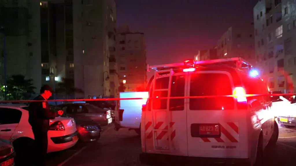 זירת רצח האישה בלוד