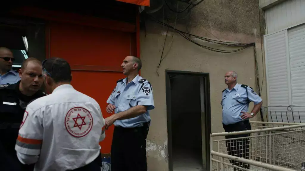 זירת רצח בתל אביב, מרץ 2014 זירת רצח בתל אביב, מרץ 2014