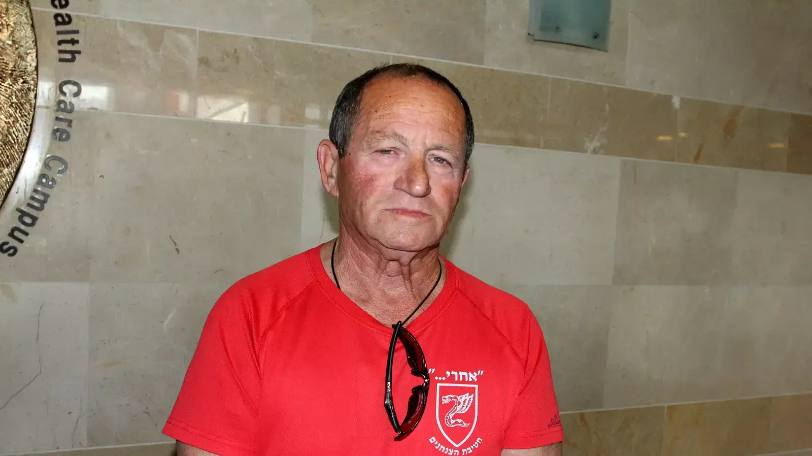 בנימין פצניאש אביו של אחד הנפגעים מהתקיפה בגבול סוריה. מרץ 2014 בנימין פצניאש אביו של אחד הנפגעים מהתקיפה בגבול סוריה. מרץ 2014