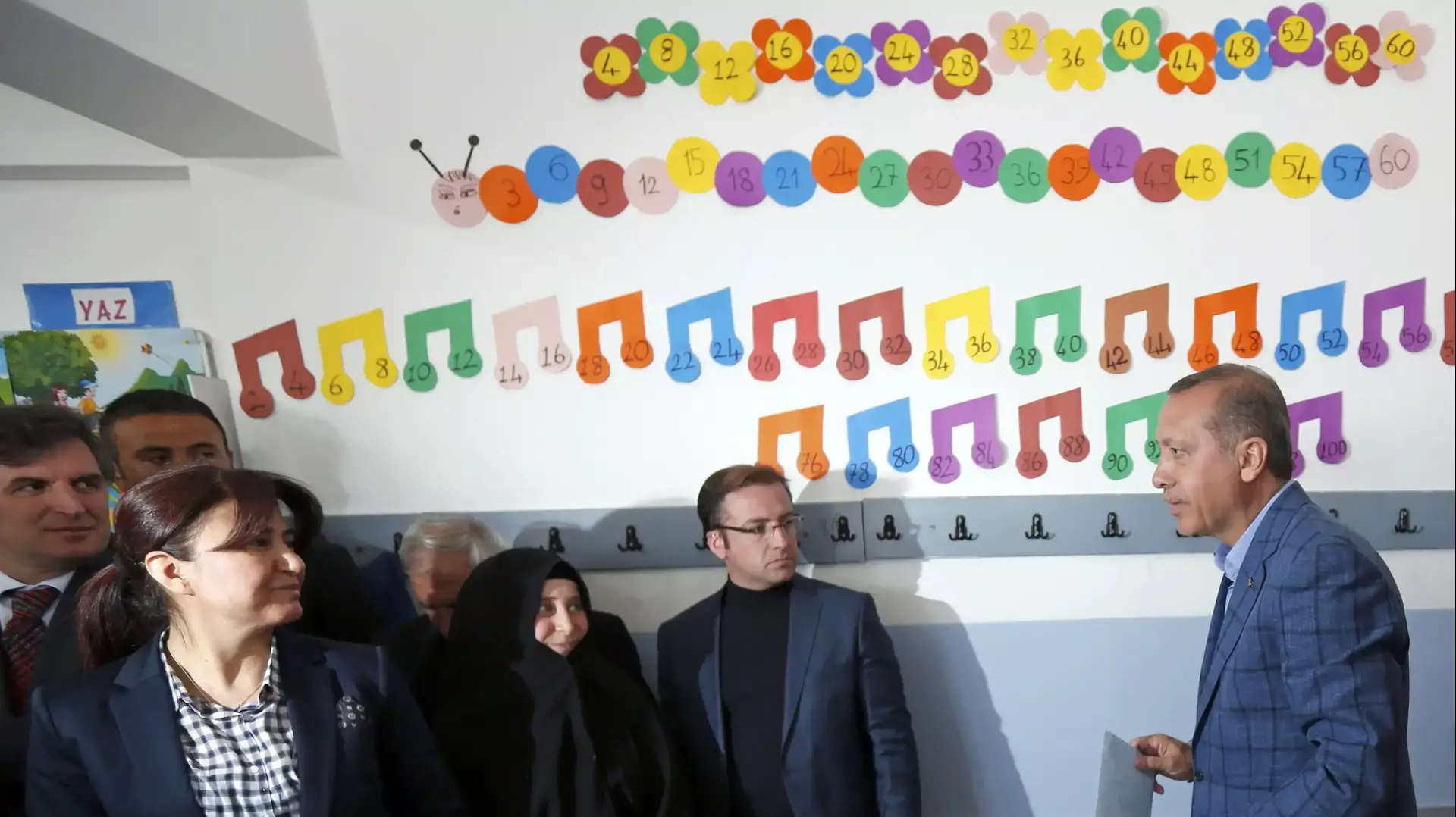ארדואן מצביע בבחירות בתורכיה, מרץ 2014