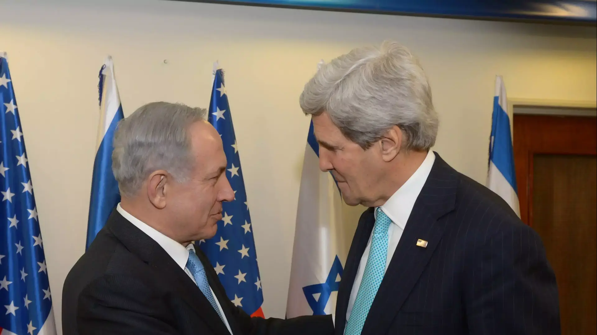 פגישת ראש הממשלה בנימין נתניהו עם שר החוץ האמריקאי ג'ון קרי, מרץ 2014 פגישת ראש הממשלה בנימין נתניהו עם שר החוץ האמריקאי ג'ון קרי, מרץ 2014