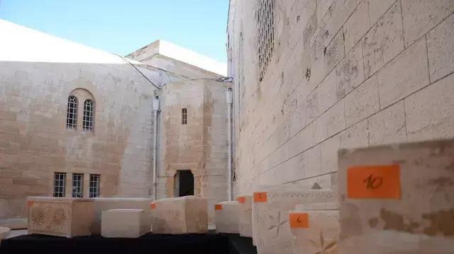 ארונות קבורה מתקופת בית שני נשדדו מירושלים ואותרו ארונות קבורה מתקופת בית שני נשדדו מירושלים ואותרו