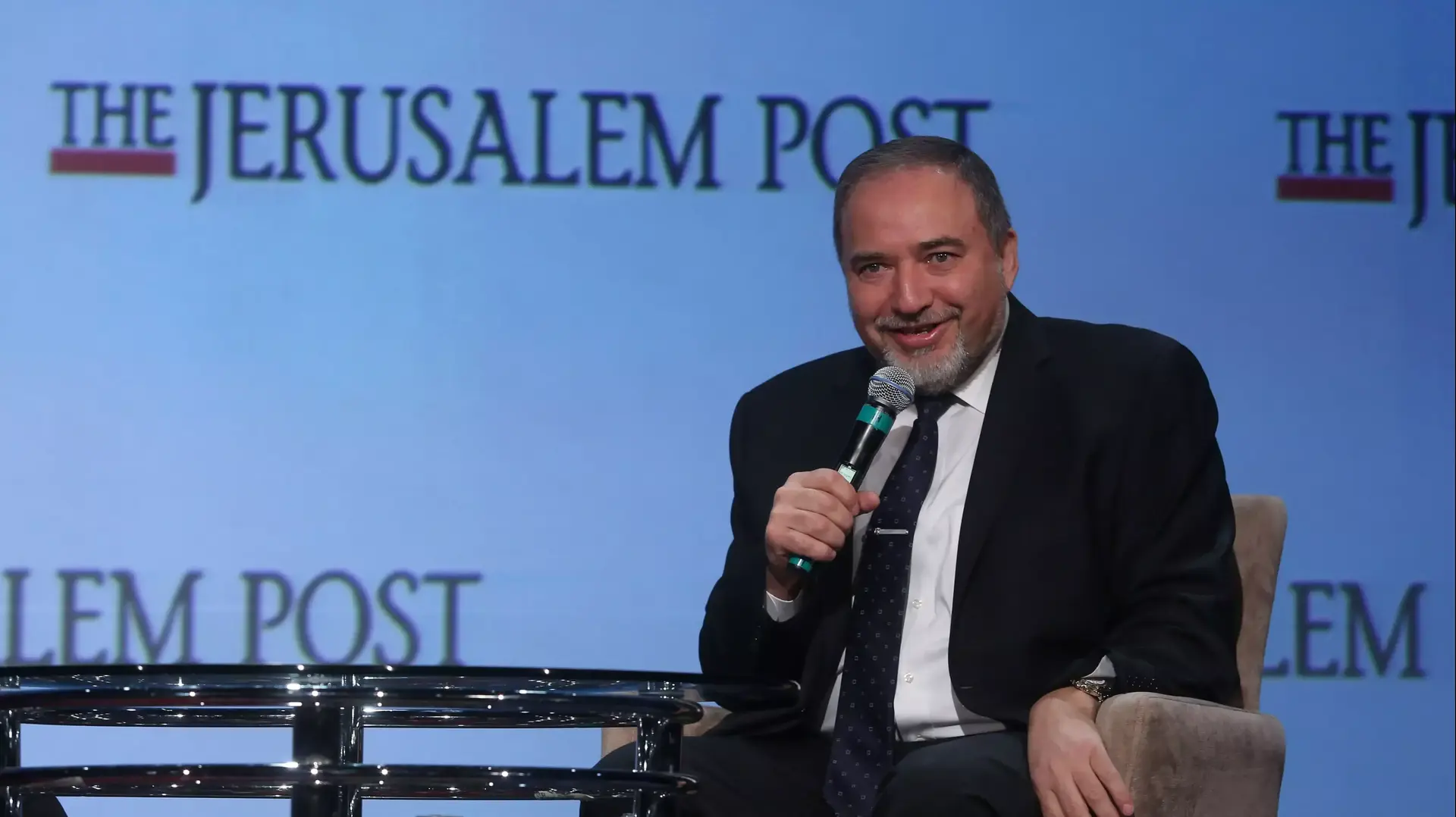 שר החוץ, אביגדור ליברמן, בכנס של הג'רוזלם פוסט בניו יורק, אפריל 2014 שר החוץ, אביגדור ליברמן, בכנס של הג'רוזלם פוסט בניו יורק, אפריל 2014