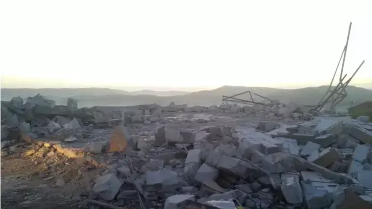 עימותים בין מתנחלים לכוחות הביטחון שהרסו מבנים ביצהר, אפריל 2014 עימותים בין מתנחלים לכוחות הביטחון שהרסו מבנים ביצהר, אפריל 2014