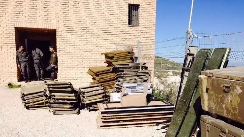 פלוגת לוחמי מג"ב הוצבה ביצהר, 11 באפריל 2014