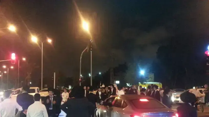 מאות חרדים הפגינו בירושלים נגד הגיוס