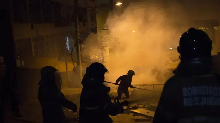 הרוג בהפגנות אלימות בריו דה ז'נרו שבברזיל הרוג בהפגנות אלימות בריו דה ז'נרו שבברזיל