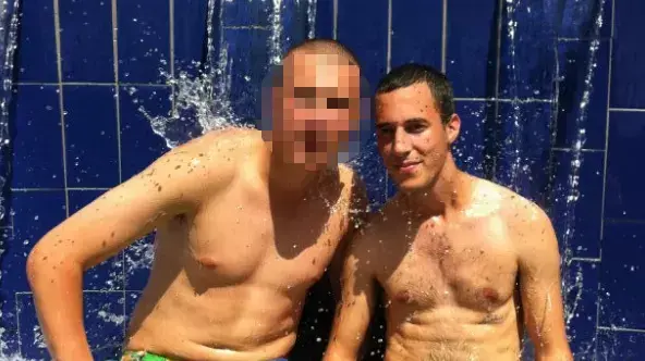 אור ריבק, יחד עם חברו החשוד שרצח אותו (משמאל) בקיבוץ כפר חרוב אור ריבק, יחד עם חברו החשוד שרצח אותו (משמאל) בקיבוץ כפר חרוב