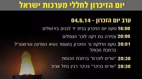 אינפו יום הזיכרון אינפו יום הזיכרון