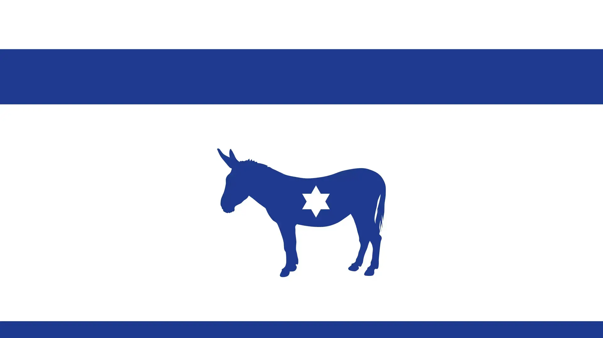 הדגל האלטרנטיבי של יגאל גבאי. אפריל 2014