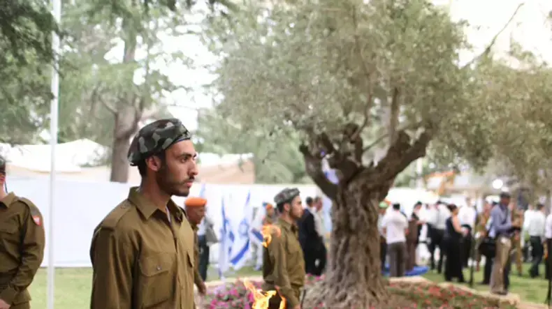 טקס יום הזיכרון הממלכתי לחללי מערכות ישראל, הר הרצל. מאי 2014 טקס יום הזיכרון הממלכתי לחללי מערכות ישראל, הר הרצל. מאי 2014