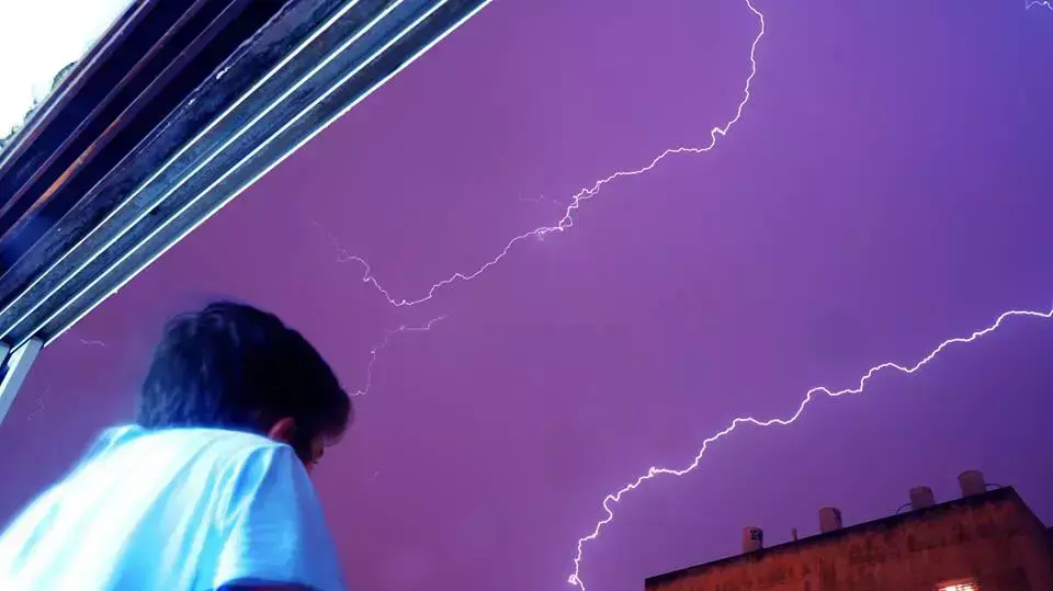 ברקים בסערה אביבית ברחבי הארץ ברקים בסערה אביבית ברחבי הארץ