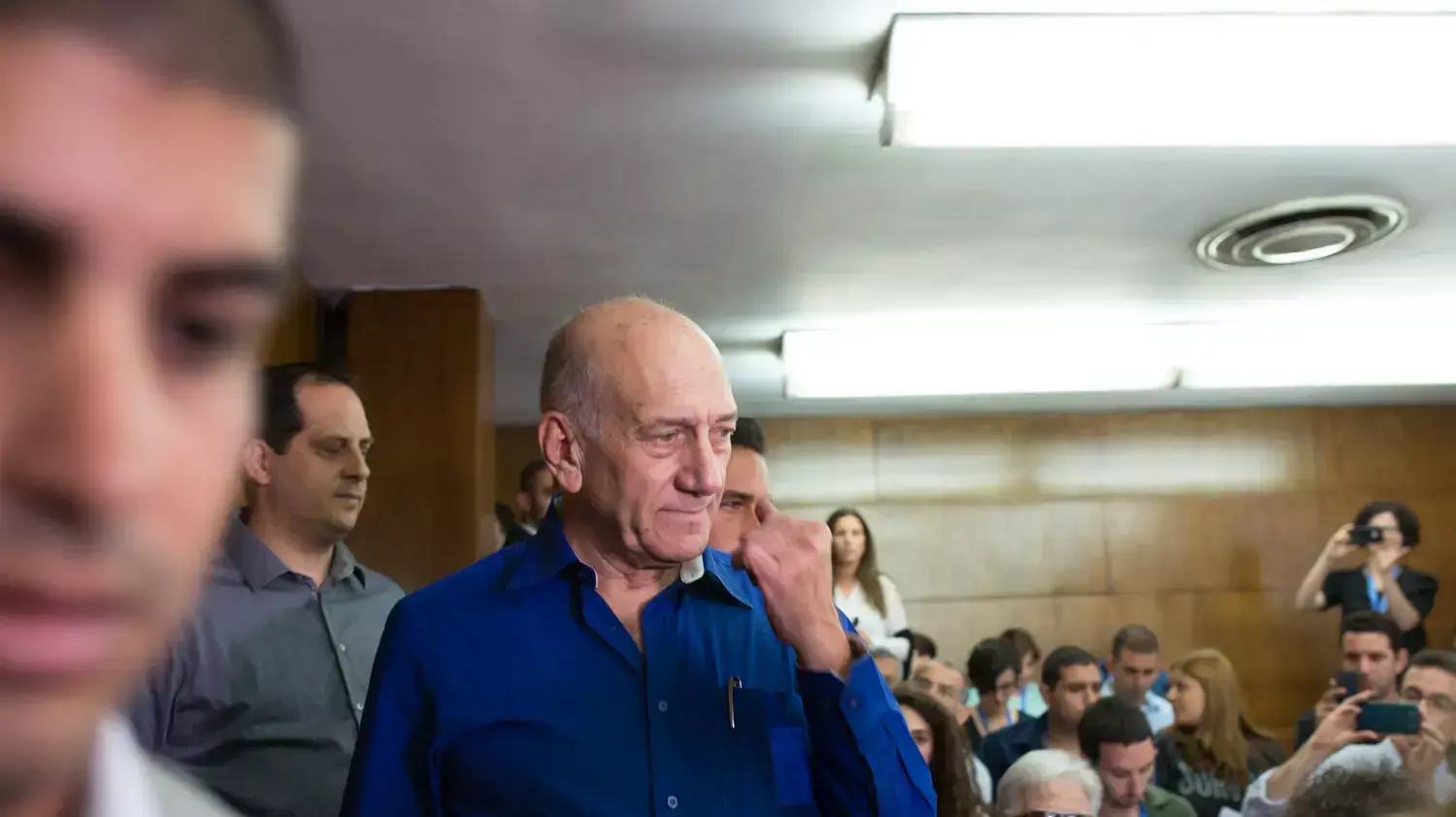גזר דין של אהוד אולמרט בבית המשפט המחוזי בתל אביב, מאי 2014
