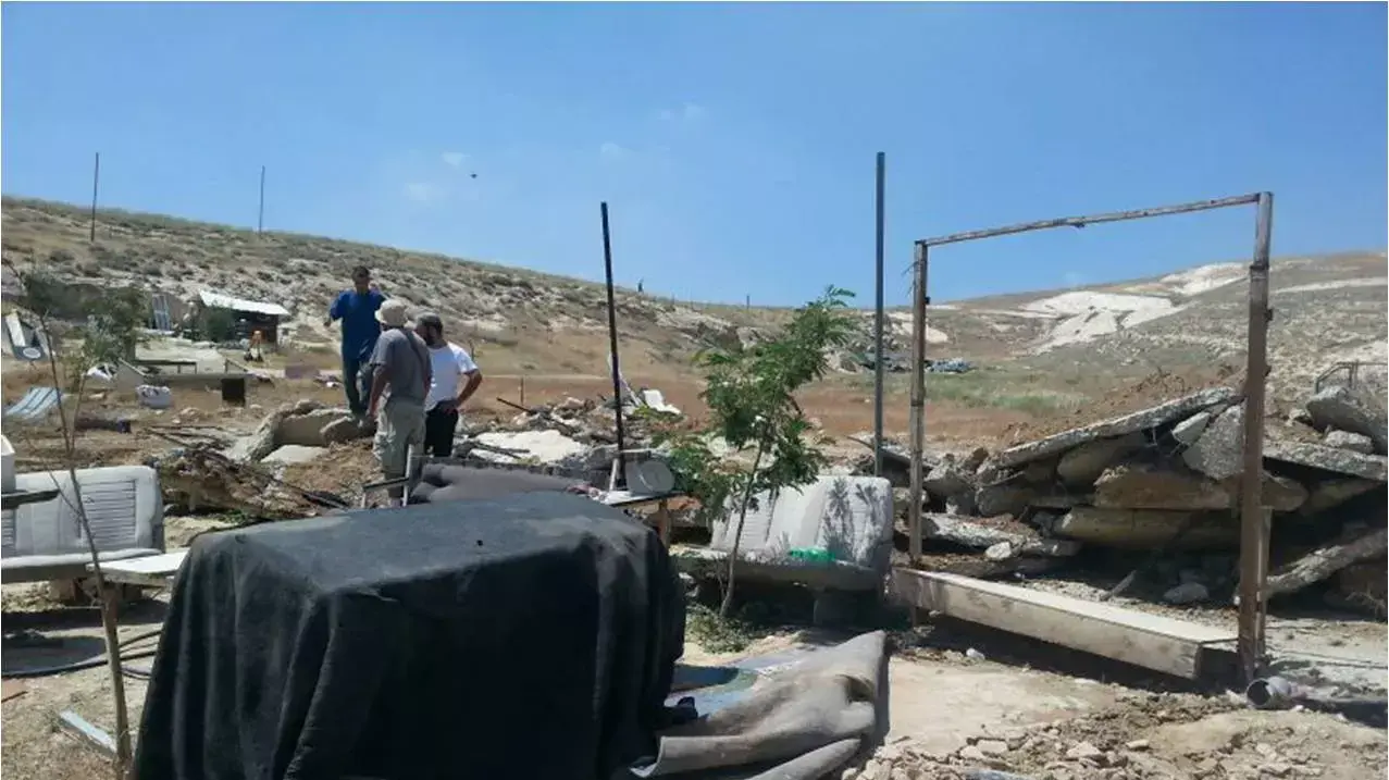 אנשי רחבעם פונו מבתיהם. מאי 2014 אנשי רחבעם פונו מבתיהם. מאי 2014