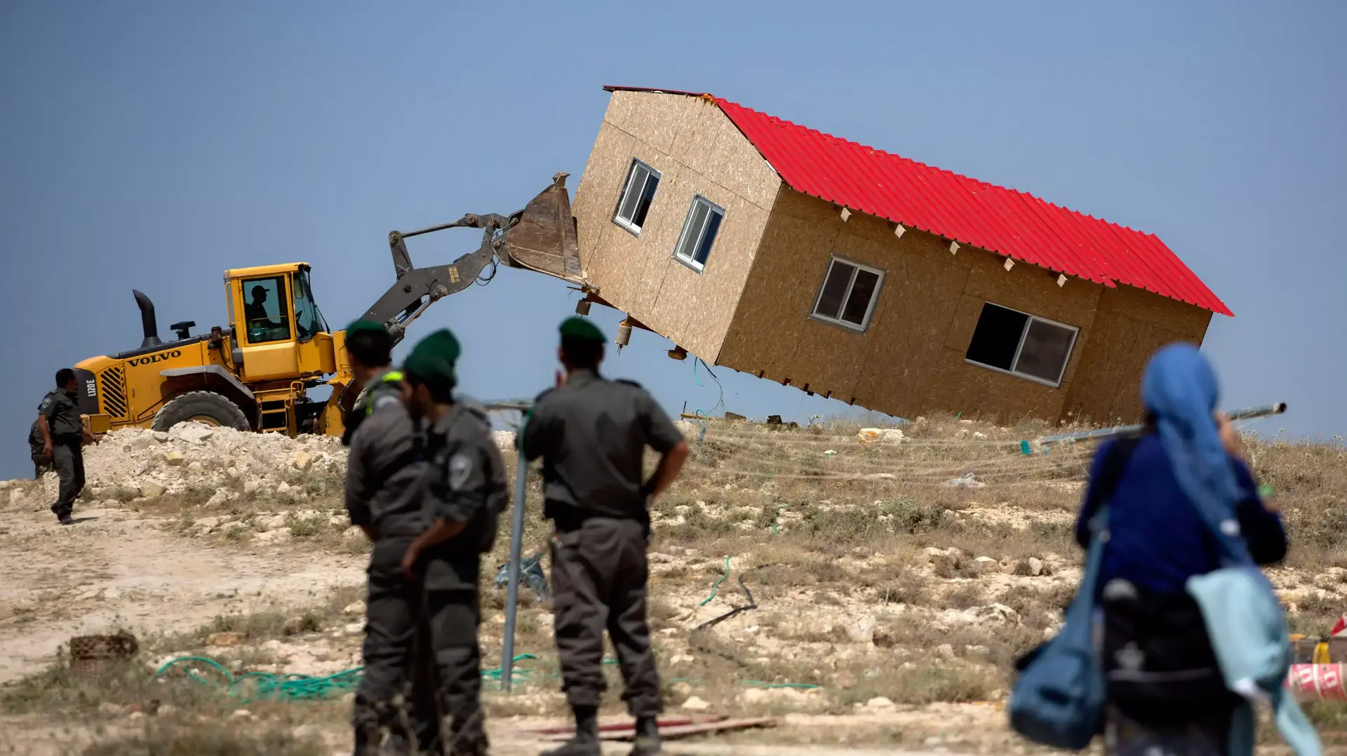 פינוי המאחז מעלה רחבעם מאי 2014 פינוי המאחז מעלה רחבעם מאי 2014