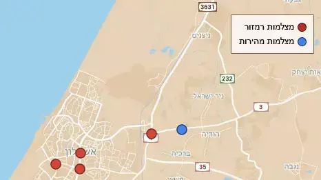 מיפוי מצלמות תנועה